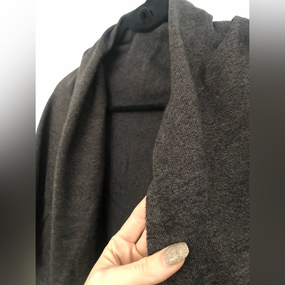 Charcoal cardigan sweater - Picture 3 of 4